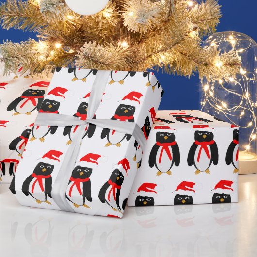 ペンギンクリスマス ラッピングペーパー (クリスマス)
