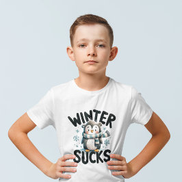 ペンギンクールの冬の不満 Tシャツ
