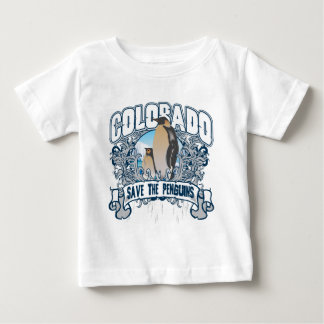ペンギンコロラド州 ベビーTシャツ