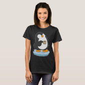 ペンギンコーヒーカップ Tシャツ (正面フル)