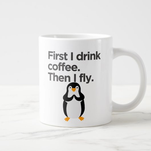 ペンギンコーヒーマグ ジャンボコーヒーマグカップ (右)