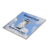 ペンギンコ感動的シウス引用文  タイル (側面)