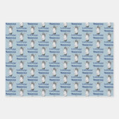 ペンギンコ感動的シウス引用文 ラッピングペーパーシート (正面)