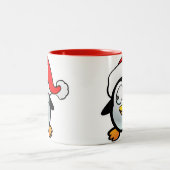 ペンギンサンタクロース ツートーンマグカップ (中央)