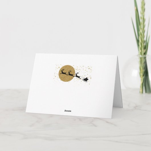 ペンギンサンタスレイ金ゴールド絵画ズ シーズンカード (裏面)