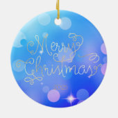 ペンギンサンタハットイヤーセラミック セラミックオーナメント (裏面)