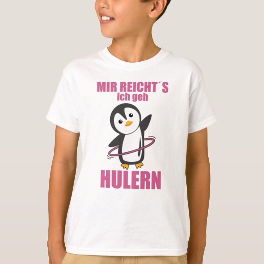 ペンギンザハルランスポーツかわいい動物の鳥 Tシャツ (正面)