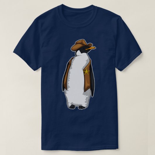 ペンギンシェリフ Tシャツ (デザイン正面)