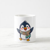 ペンギンスカーフおもしろいTシャツ コーヒーマグカップ (中央)
