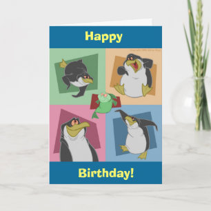 ペンギンスクウェア誕生日カード カード