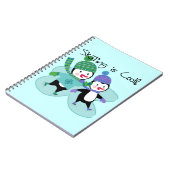 ペンギンスケートで滑るカッコいいは ノートブック (左側)