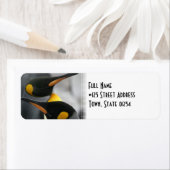 ペンギンス差出人住所ラベル ラベル (インサイチュ)