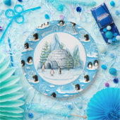 ペンギンズアット遊紙プレート ペーパープレート (パーティー)