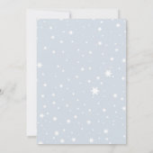 ペンギンズウィンタープールパーティー誕生日招待状 招待状 (裏面)