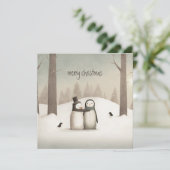 ペンギンズクリスマス カード (スタンド正面)