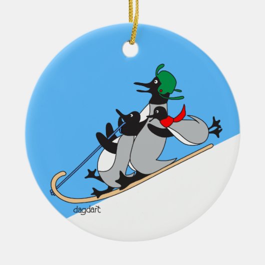 ペンギンズセラミックオーナメント セラミックオーナメント (正面)