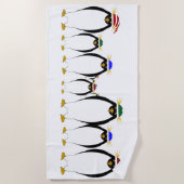 ペンギンズビーチタオル ビーチタオル (正面)