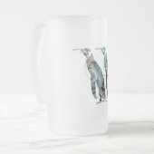 ペンギンズフレンズフォーエバー フロストグラスビールジョッキ (正面左)