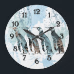 ペンギンズフレンズフォーエバー ラージ壁時計<br><div class="desc">ペンギンズフレンズフォーエバー</div>