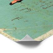 ペンギンズブルーラグーンアートポスター ポスター (角)