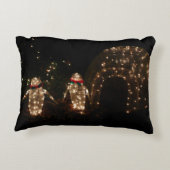 ペンギンズホリデーライトディスプレイ アクセントクッション (裏面)