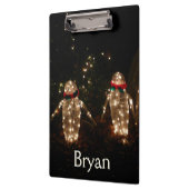 ペンギンズホリデーライトディスプレイ クリップボード (左)