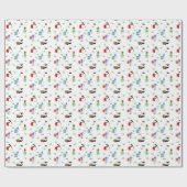 ペンギンズラッピング紙 ラッピングペーパー (フラット)