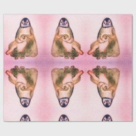 ペンギンズラッピング紙 ラッピングペーパー