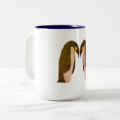 ペンギンズラブ ツートーンマグカップ (正面左)