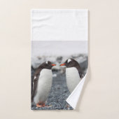 ペンギンズ浴室タオルセット バスタオルセット (ハンドタオル)