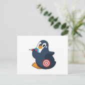 ペンギンダーツ ダート ダートボード ポストカード (スタンド正面)