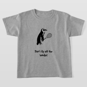 ペンギンテニス選手 Tシャツ