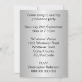 ペンギンデザイン卒業党 招待状 (裏面)