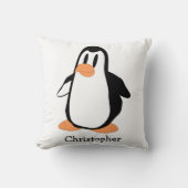 ペンギンデザイン オーダーメイド クッション (正面)