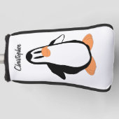 ペンギンデザイン ゴルフヘッドカバー (正面)