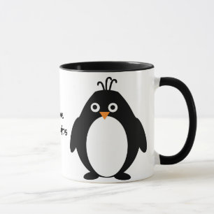 ペンギンデザイン パーソナライズされた マグカップ