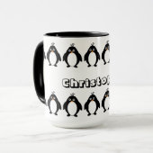 ペンギンデザイン マグカップ (正面左)