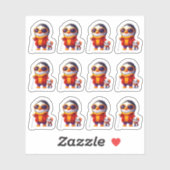 ペンギントラベラー12ステッカーシート シール (シート)