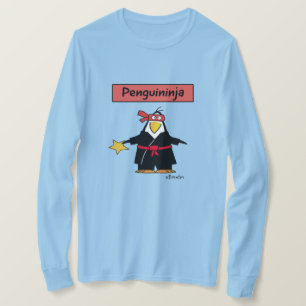 ペンギンニンジャ忍者バイサンドラボイントン Tシャツ