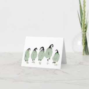ペンギンノートカード サンキューカード
