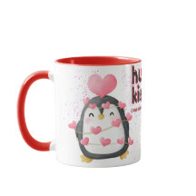 ペンギンハグ&キスコーヒーマグ
