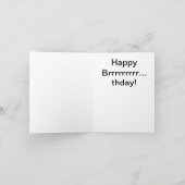 ペンギンハッピーバースデーの願い カード (内部)