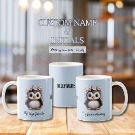 ペンギンバイリンガルミタザファヴォリータブスペインのルー コーヒーマグカップ
