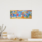 ペンギンバケーション ポスター (キッチン)