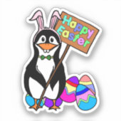 ペンギンバニーイースター シール (正面)