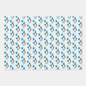 ペンギンバルーンパティハット ラッピングペーパーシート (正面)