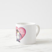 ペンギンバレンタインデー エスプレッソカップ (正面右)