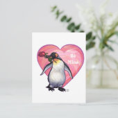 ペンギンバレンタインデー シーズンポストカード (スタンド正面)
