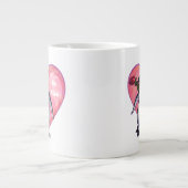 ペンギンバレンタインデー ジャンボコーヒーマグカップ (正面)