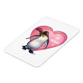 ペンギンバレンタインデー マグネット (左側)